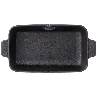 БЛЮДО ПРЯМОУГОЛЬНОЕ С РУЧКАМИ BRONCO "MIDNIGHT" 29*14*6 СМ (КОР=12ШТ.)