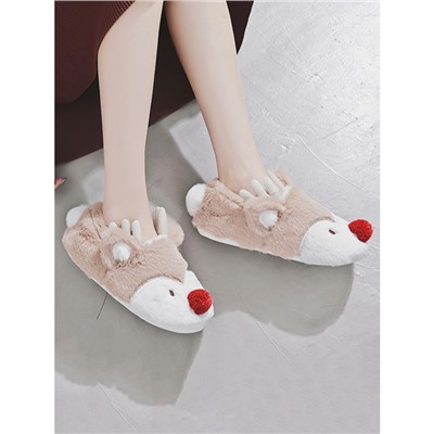 Тапочки «Олени» с задником