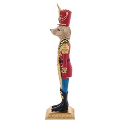 GAEM Фигурка декоративная "Солдатик-собака", L11 W11 H41,5 см