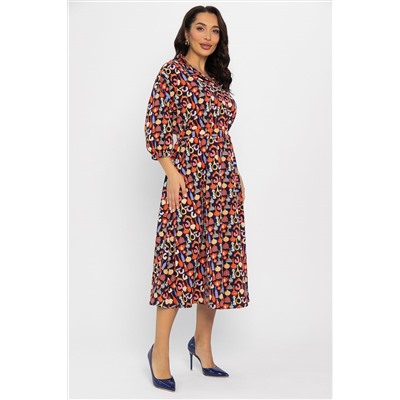 Платье Дамира (разноцветное) П14611-16М