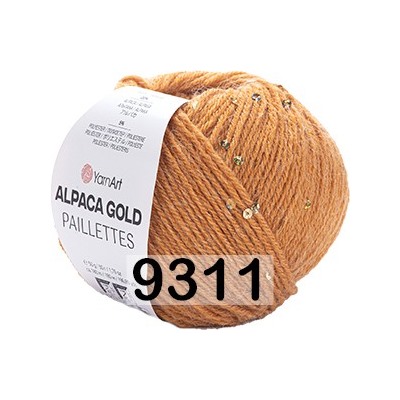 Пряжа YarnArt Alpaca Gold Paillettes