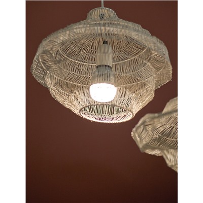 Светильник подвесной Vinger, Ø34х35 см, бежевый
