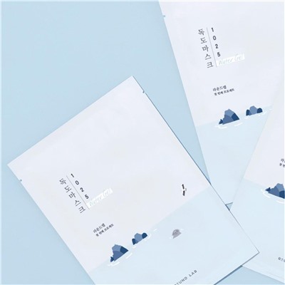 ROUND LAB Ультратонкая маска для глубокого увлажнения / 1025 Dokdo Hydrating Water Gel Mask Sheet, 30 мл, 1 шт.