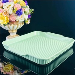 205-791 Квадратное блюдо для запекания 35,5см в под.уп.(х12)Фарфор