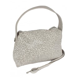 Сумка женская натуральная кожа ADEL-324/2в/ММ (отделка ИСК/КОЖА), 1 отд,  плечевой ремень,  леопард серый  264004