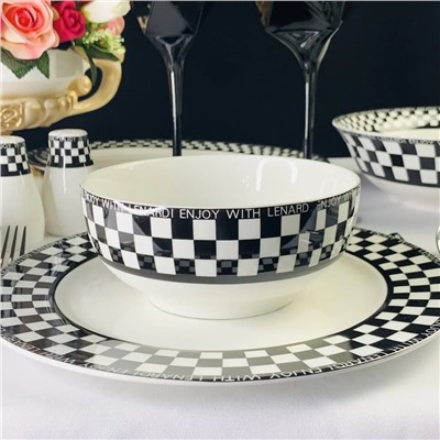 205-422 Набор из 6 салатников 15х6,5см ENJOY в под.уп.(х6)Фарфор