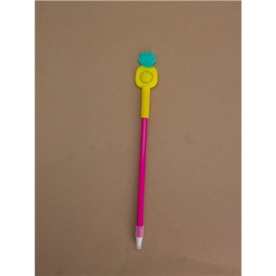 Ручка-прикол гелевая POP IT "Ананасик"