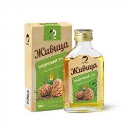 Масло "Живица кедровая 7%" нерафинированное, 100 мл