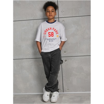 Футболка "Рико" белый Мальчик