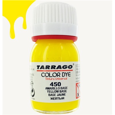 TARRAGO Краситель COLOR DYE, стекло, 25мл. (yellow)