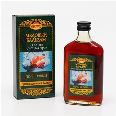 Медовый бальзам «Печёночный», 250 мл