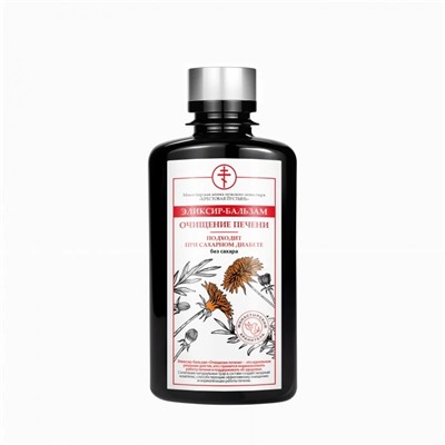 Эликсир-бальзам без сахара «Очищение печени» пластик 275 мл, «Солох-Аул»