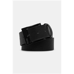 Pasek męski ze skóry ekologicznej kolor czarny