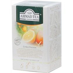 AHMAD TEA. Herbal Infusion. Citrus passion карт.пачка, 20 пак.