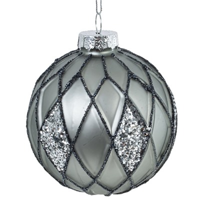 GAEM Набор из 12шт Украшение новогоднее "Шар", D 8 см, L34 W25 H8 см