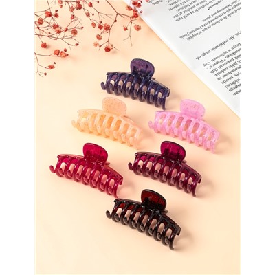 Крабик для волос «Лилиан», классика, 7 см, МИКС