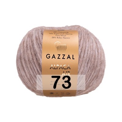Пряжа Gazzal Alpaca Air