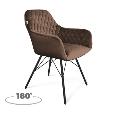 Стул SHT-ST38/S370-VP
                        кофейный ликер / черный муар