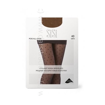 Колготки женские Pois All Over 40 Sisi Дроп