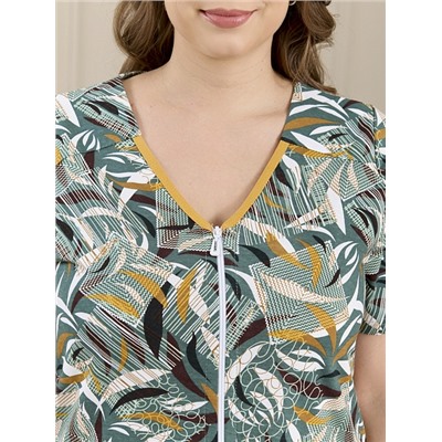 Женский халат Нора Х-771 / зелёный