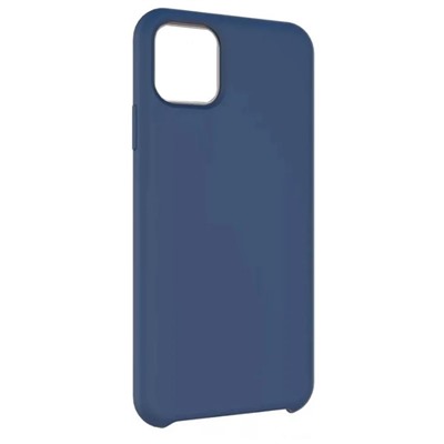 Силиконовый чехол для iPhone 13 / 13 Pro темно синий
