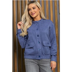 Бомбер Агнес (джинс) Б13358-2М