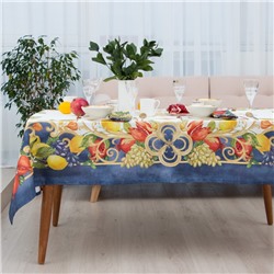 Скатерть Этель Southern fruits, 147×112 +/-2 см с ГМВО, 100% хлопок, саржа 190 г/м²