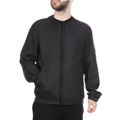 5886 BLACK Ветровка мужская DSG DONG (100% лён)