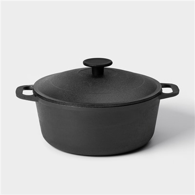 Кастрюля Wild Kitchen, 3 л, d=22 см, лопатка и губка в комплекте, чугун