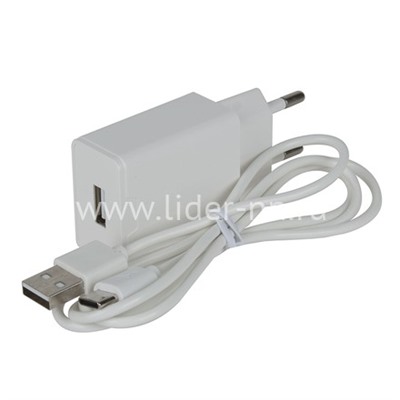 СЗУ Type-C 1 USB выход (2400mAh/5V) MAIMI T7 (белый)