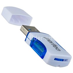 Картридер Perfeo (PF-VI-R024) для Micro SD (синий)