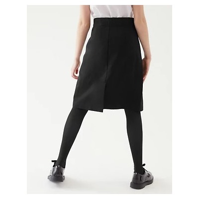 Girls' Pure Cotton Skin Kind™ School Skirt (2-18 Yrs)