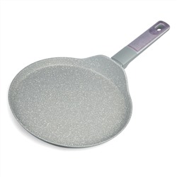 СКОВОРОДА БЛИННАЯ С АНТИПРИГАРНЫМ ПОКРЫТИЕМ PFLUON MARBLE, 24*4,3 СМ