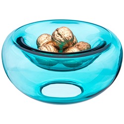 ВАЗА "D'ARTE" BLUE 26*26*13 CM