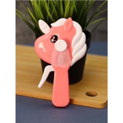 Портативный механический ручной вентилятор «Unicorn», mix, шоу-бокс 24 шт.