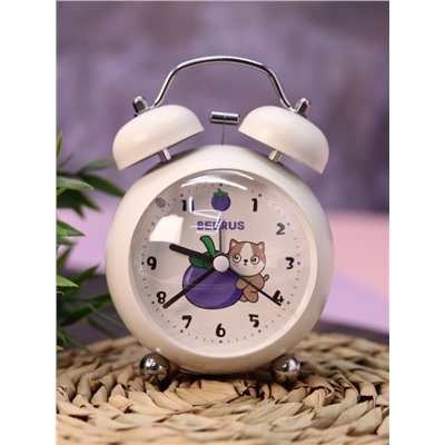 Часы-будильник «Fruity Friends», white