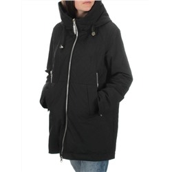 23-115 BLACK Куртка демисезонная женская (100 гр. синтепон)