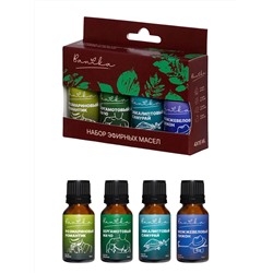Набор масел эфирных "Banika" Для него" (эвкалипт, бергамот, можжевельник, розмарин), 4х15мл