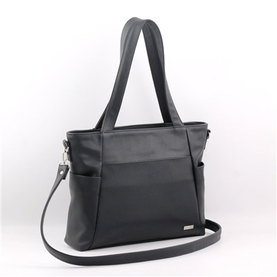 Сумка 1104 классический черный ФОРМАТ "А4" ХИТ продаж