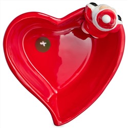 САЛАТНИК В ФОРМЕ СЕРДЦА КОЛЛЕКЦИЯ "CHRISTMAS GIFT" 13,5*13*10,5 СМ, 300 МЛ