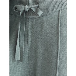Прямые брюки из пряжи с кашемиром