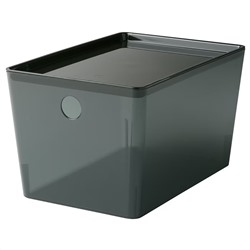 Контейнер VERSA "XL" (Прозрачно-черный) 51034