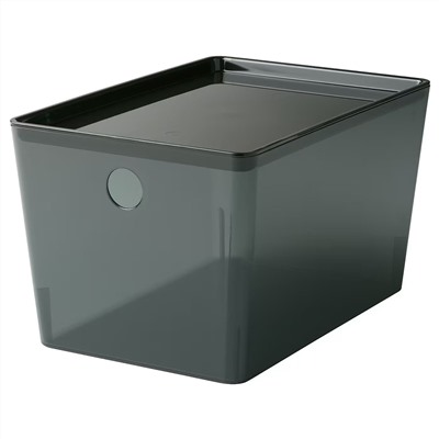 Контейнер VERSA "XL" (Прозрачно-черный) 51034