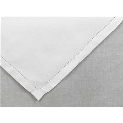 01с-44ЯК  Салфетка 45*45  "Романтика" цв. белый (по 6 шт