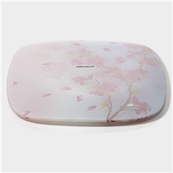 Тарелка Доляна «Сакура», d=20 см, стекло, розовая