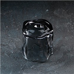 Стакан стеклянный Magistro IceBar. Black, 250 мл, цвет серый