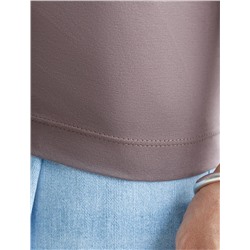 Футболка из премиального хлопка с эластаном