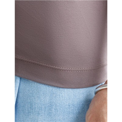 Футболка из премиального хлопка с эластаном