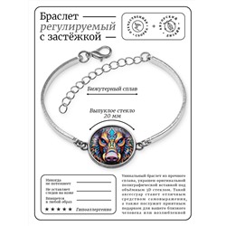 BSI-0190 Браслет металлический Кабан