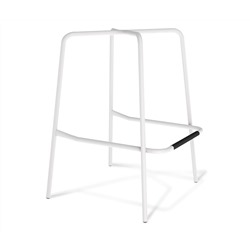 Стул барный SHT-ST29/S29
                        черный / белый муар